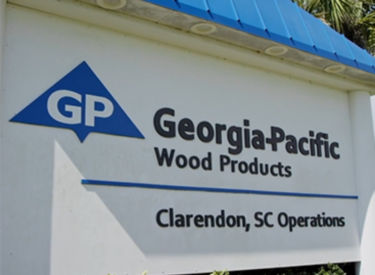 Oriented Strand Board (OSB) facility in Alcolu, South Carolina.